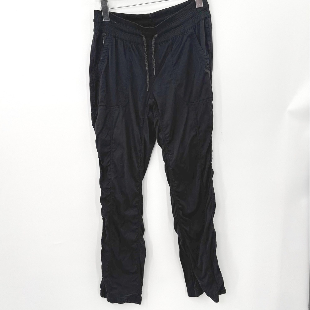 The North Face Aphrodite 2.0 Ruched Jogger Pants Women M Black Gorpcore Outdoor